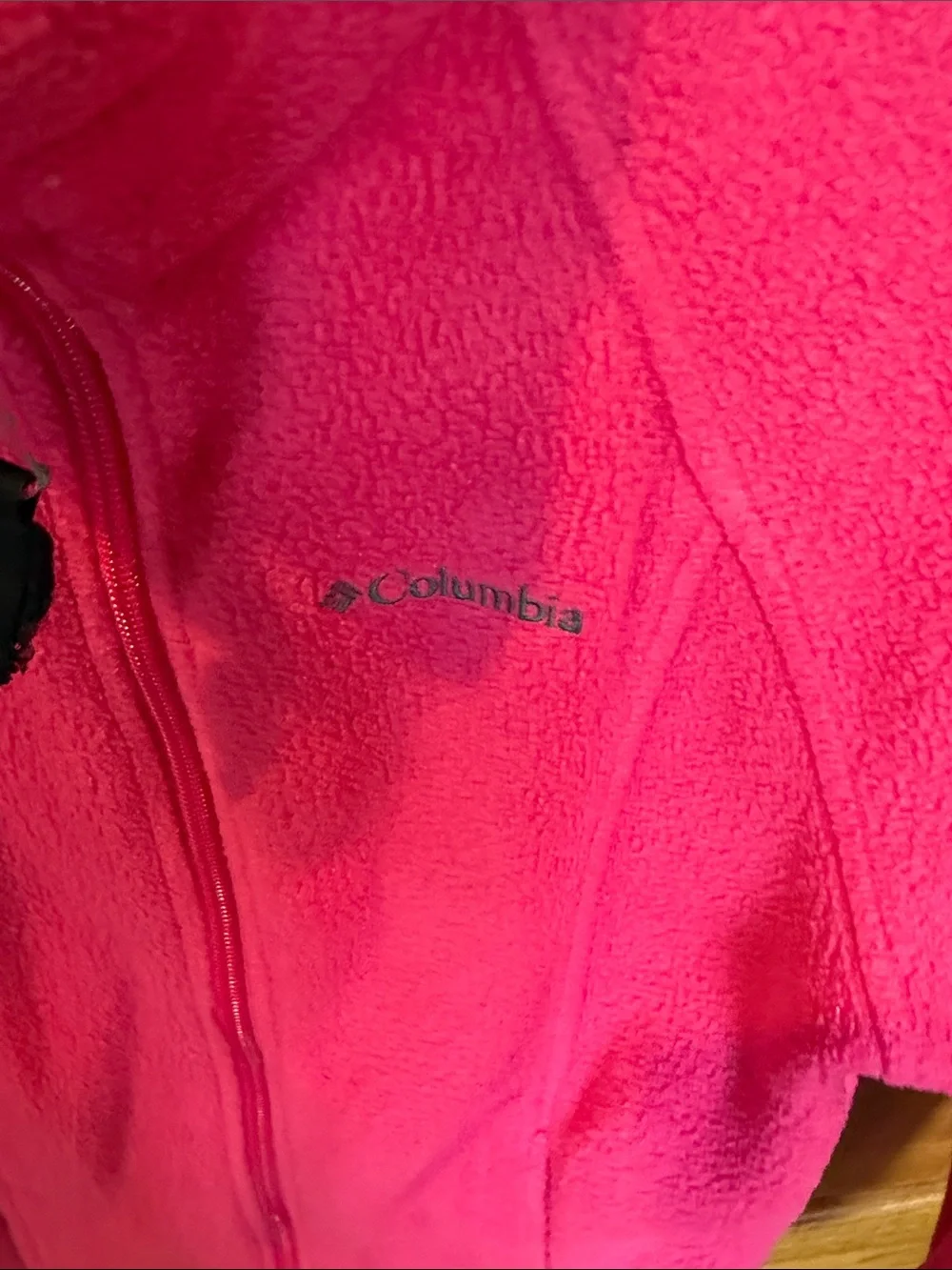 Columbia Kids Hot Pink Fleece Full-Zip Jacket